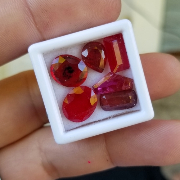 Natural Loose rubies - Picture 5 of 8